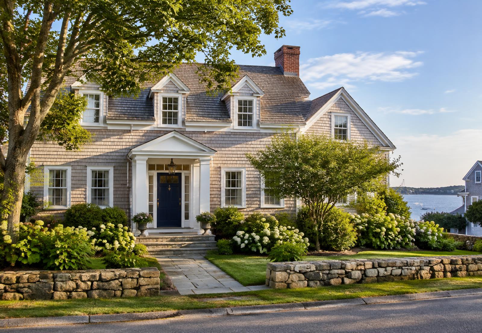 New England home in Cumberland, Rhode Island